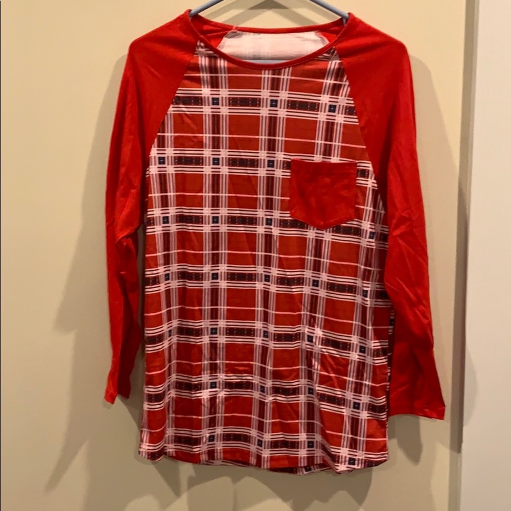 Cute plaid top